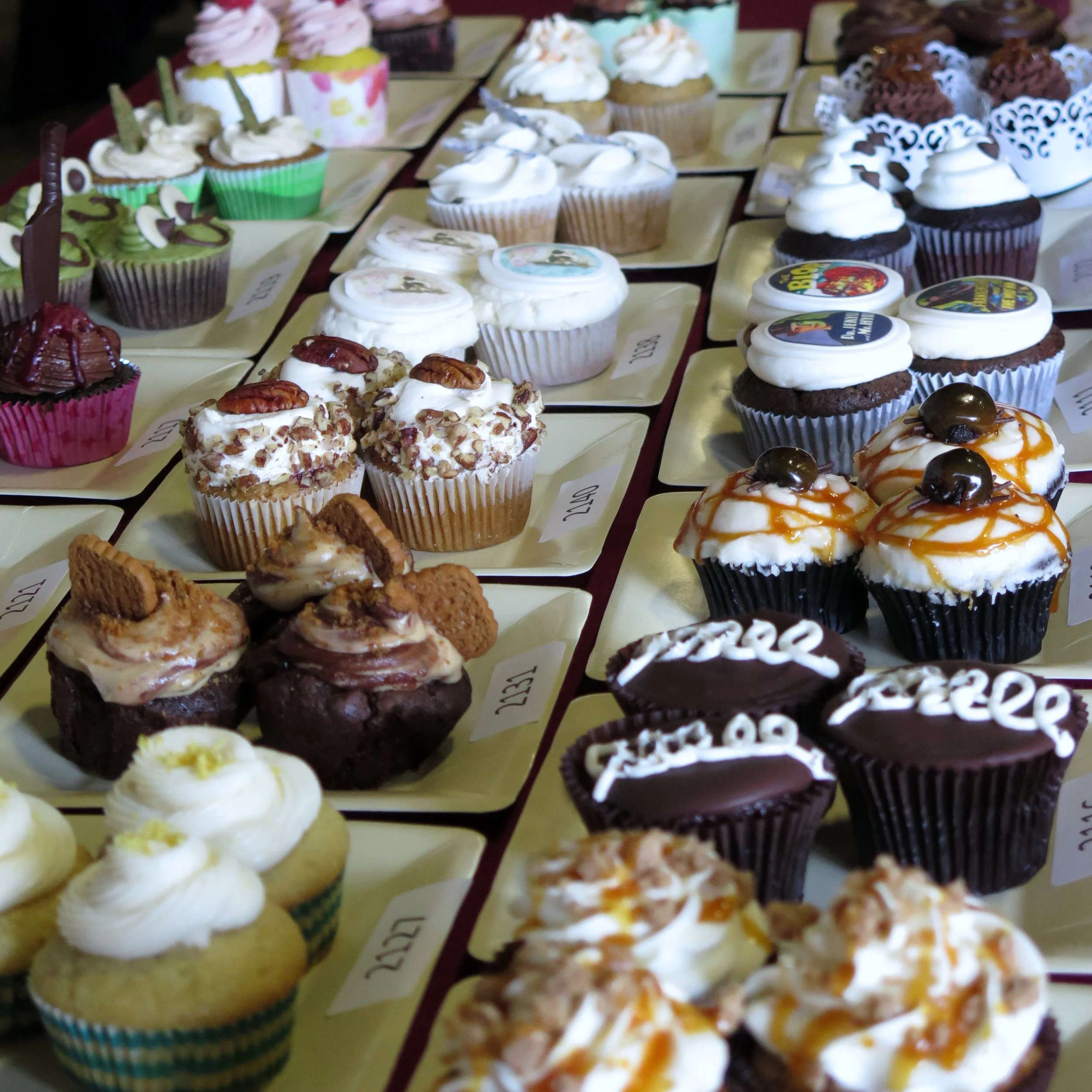 2017 Winners!: Vegan Cupcake Competition at SoCal VegFest (Costa Mesa, CA, USA)