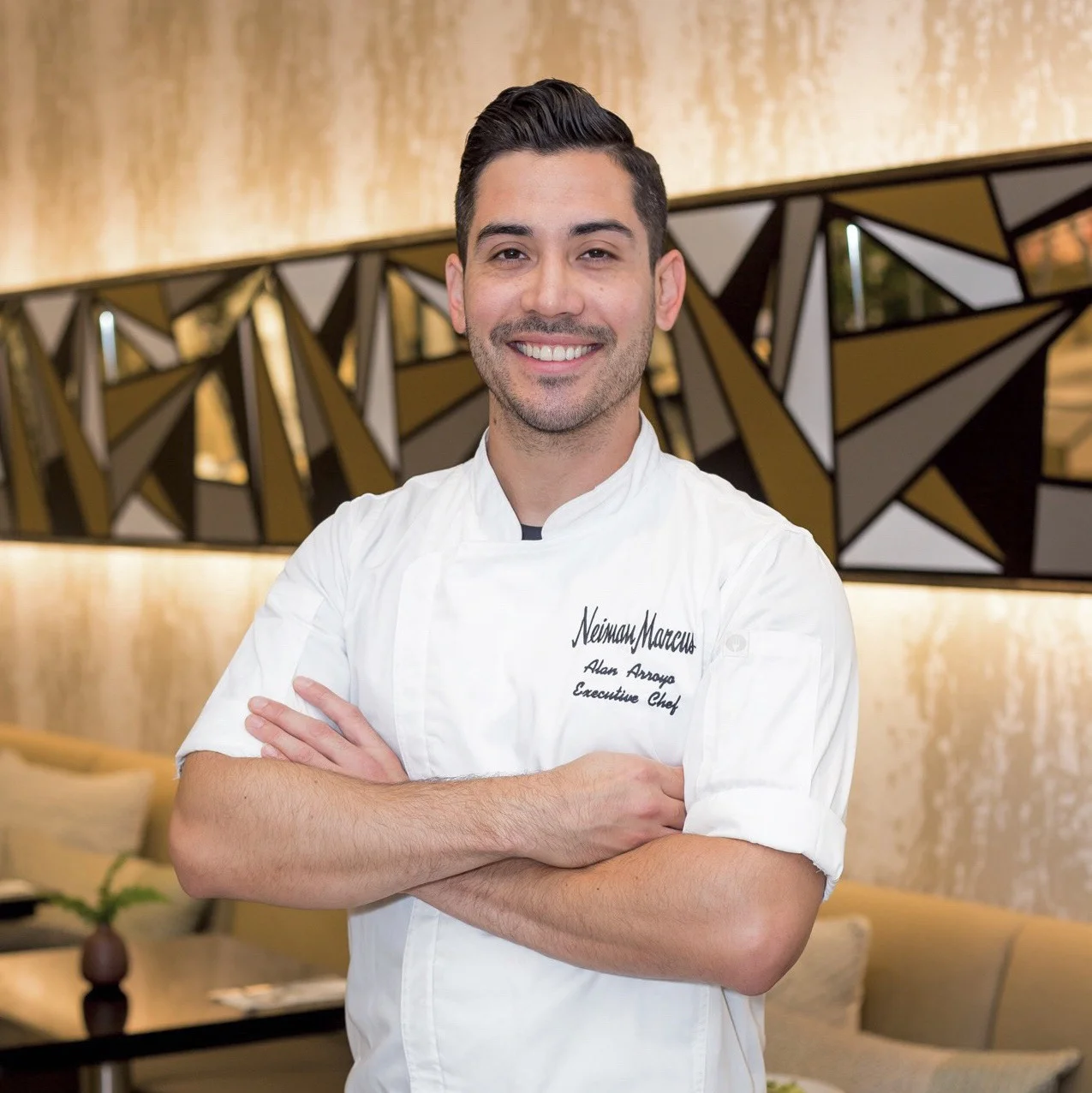 ALAN CAMPOS ARROYO, REGIONAL EXECUTIVE CHEF OF NEIMAN MARCUS