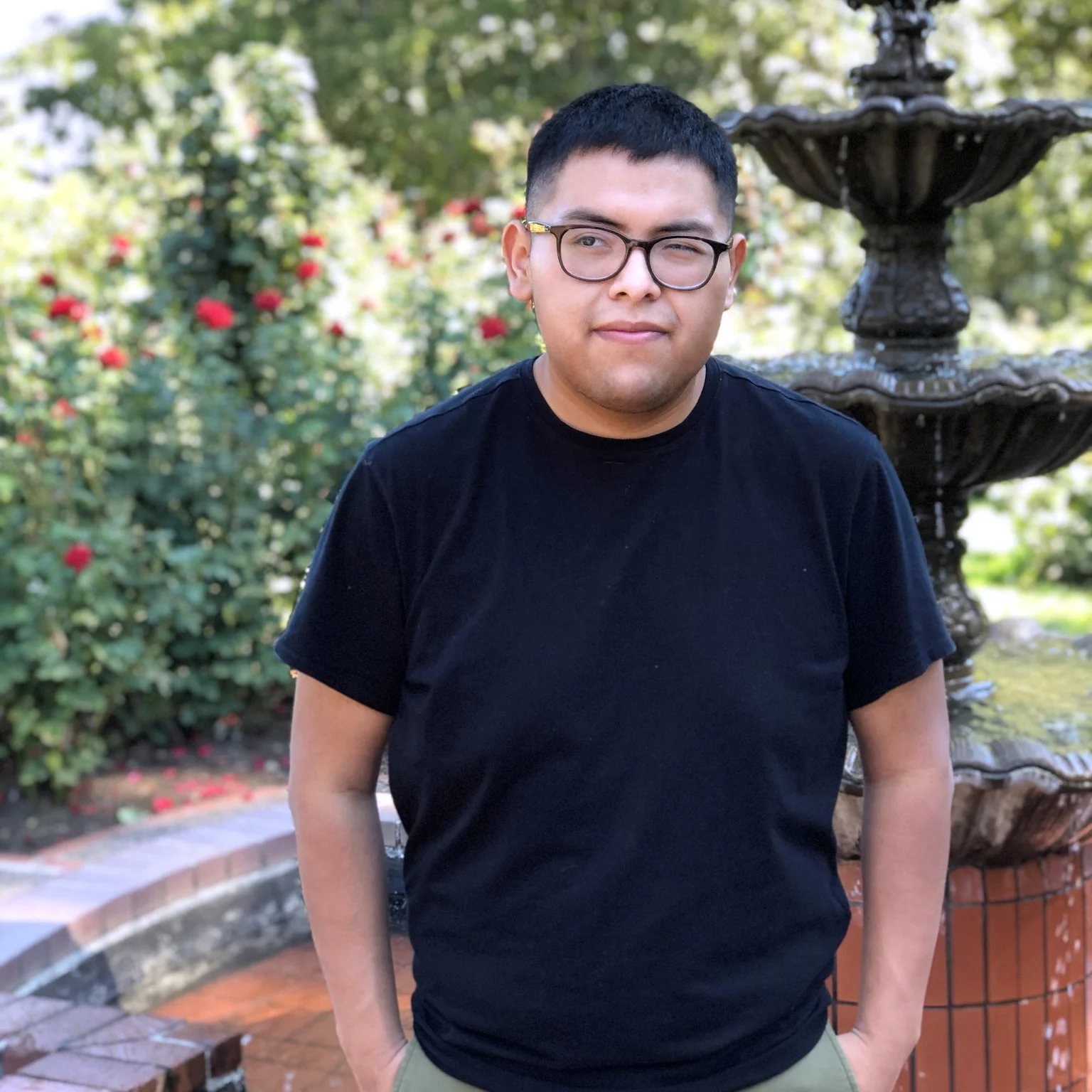 EARVIN LOPEZ is the Owner of Vegan By Victoria’s , a Mexican bakery (panaderia) in Santa Ana, CA, USA. In his own words in an interview by Mercy for Animals, “I veganize all Mexican sweet bread (Pan Dulce). I just take out all the cruelty and make it vegan”. Earvin also bakes a wide variety of Mexican comfort desserts and treats, including bolillos, tres leches cake, strawberry besos (sandwich cookies), flan, puerquitos, and smiley face galletas. He has been featured in the LA Times, LiveKindly, and more. He often travels to vegan pop-ups and events in the Inland Empire, Los Angeles, and San Diego to bring his food to a wider audience. Earvin aspires to show that going vegan doesn’t mean giving up cultural traditions, and is committed to spreading veganism to the Latin community, one concha at a time.