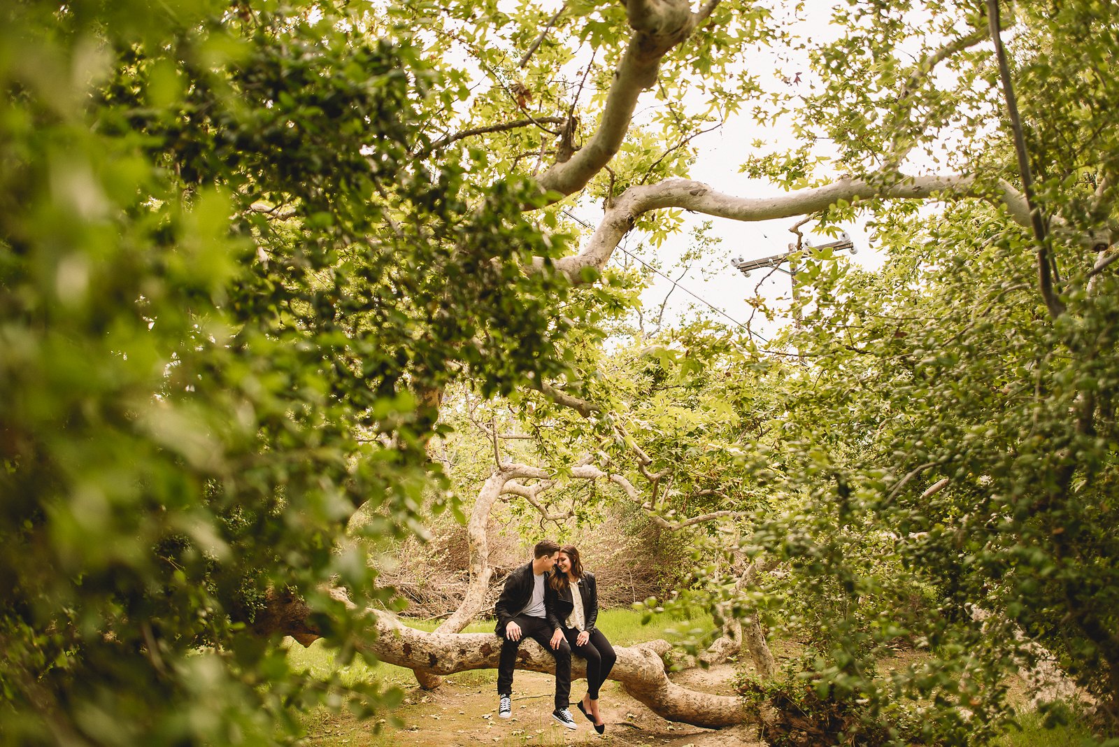 los penasquitos canyon engagement session j-a