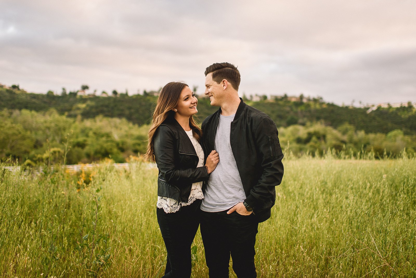 los penasquitos canyon engagement session j-a