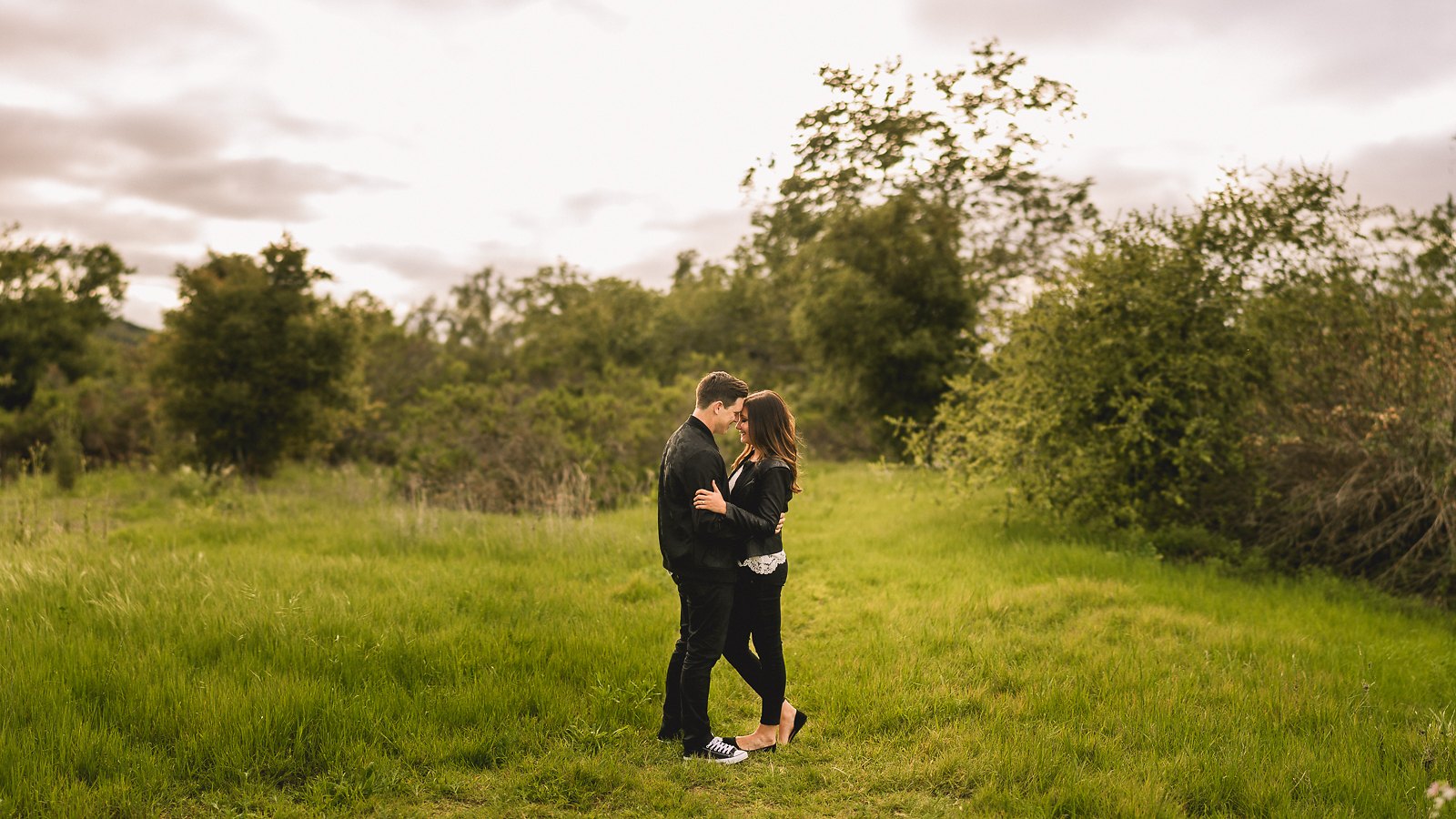 los penasquitos canyon engagement session j-a