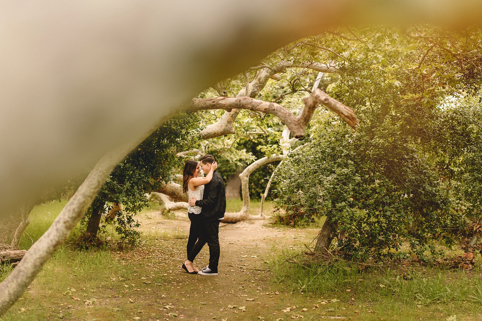 los penasquitos canyon engagement session j-a