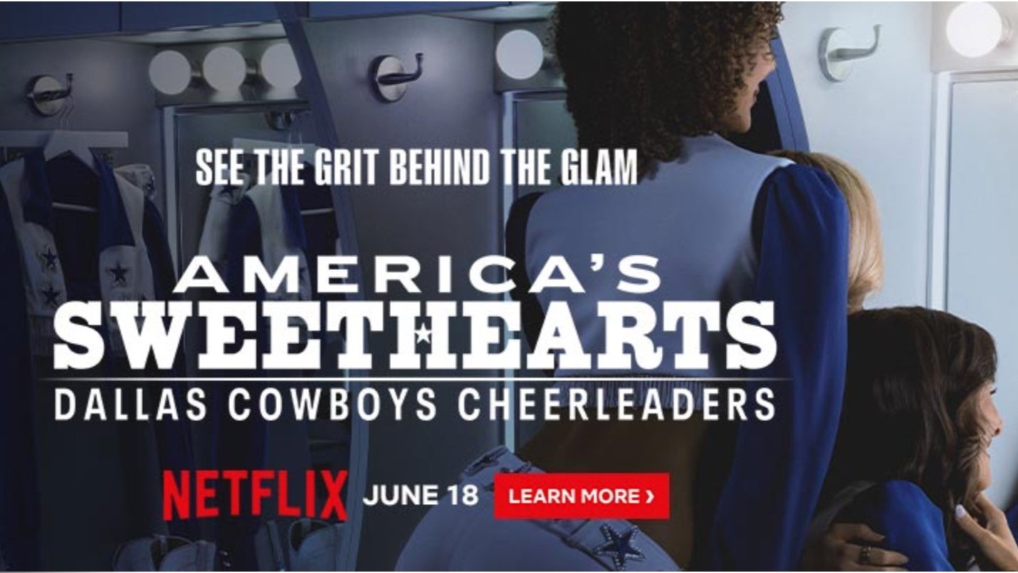 AMERICA'S SWEETHEARTS: Dallas Cowboys Cheerleaders | Season 2 Official Trailer | Netflix