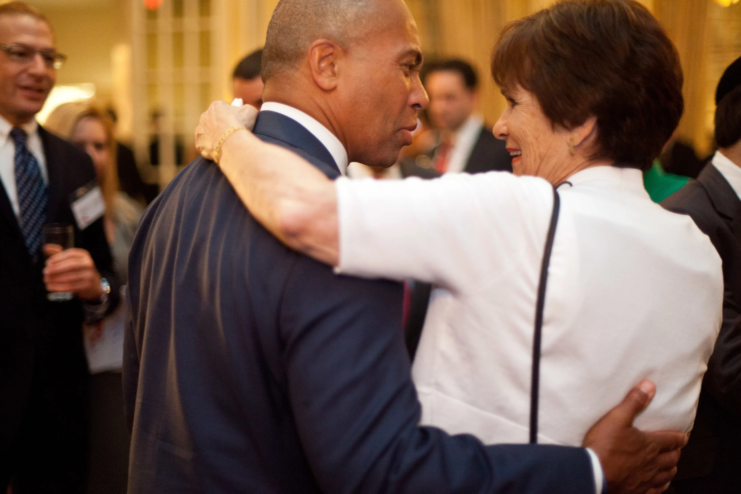 Gov. Patrick and Kitty Dukakis, Copley, 2013 (Copy)