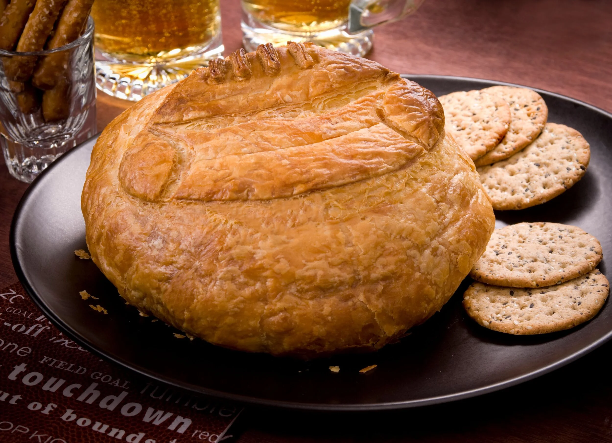 Football Playoff Brie!