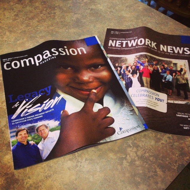 Compassion magazines