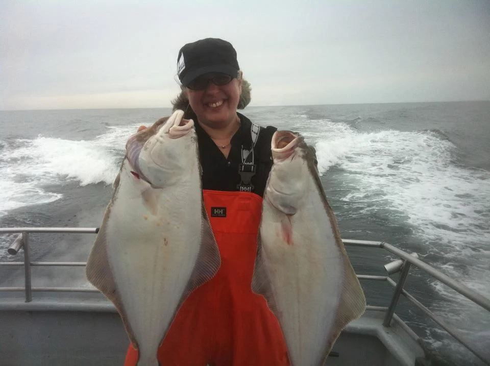 Catching halibut in Homer, AK (2013)