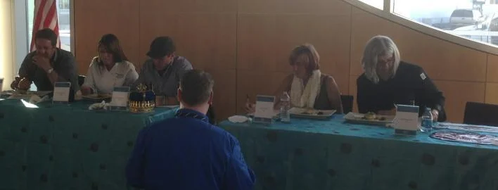 Judging The Great Alaskan Seafood Cook off.