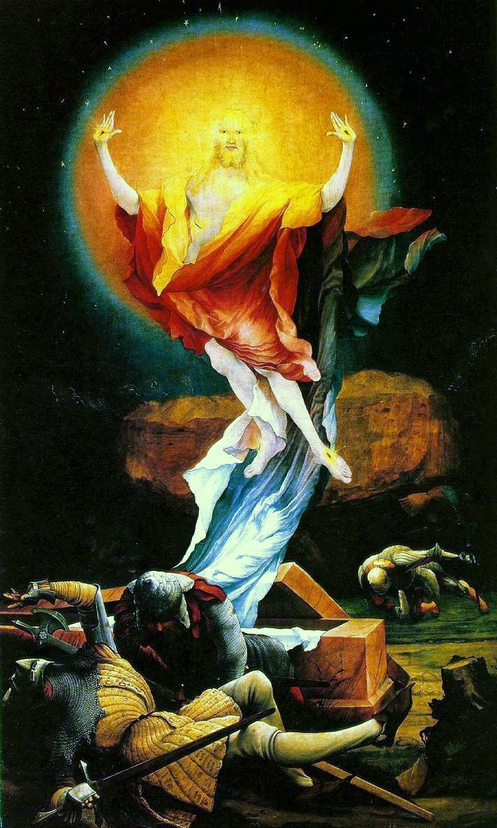 The most spectacular painting ever, by Matthais Grunewald, 1512-16.