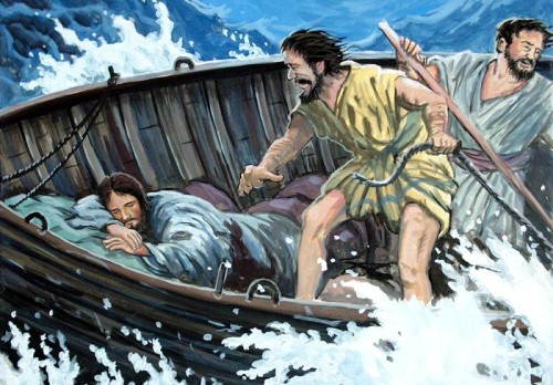 I wonder if at this point Jesus is snoring even...