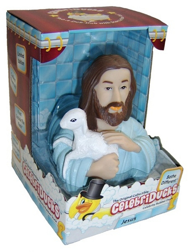 If we do put Jesus in a box, we can always take Him out and enjoy with Him some quality bath-time, or storm-time.