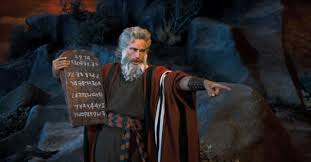 Moses should be careful when he points like that, cuz three fingers of course point back at him!