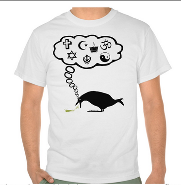 The t-shirt pretty much says it all.
