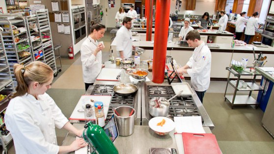 This is one of my images of the Comedy Church - a test kitchen! 