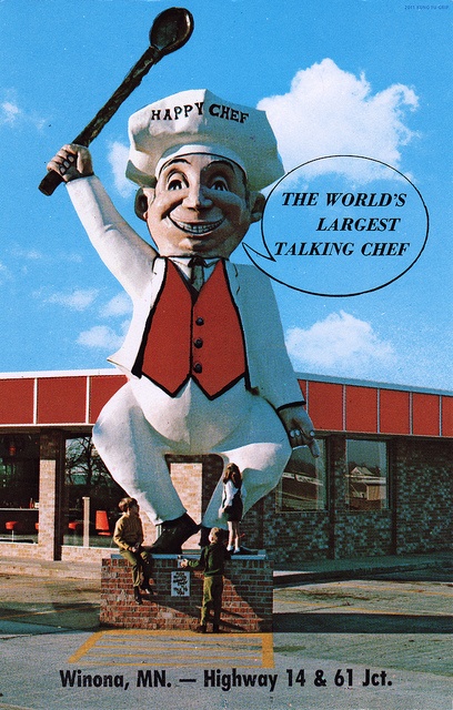 He tells children to clean their plate....after encouraging them lots of happy fried and sugary food. Nyah nyah nyah!