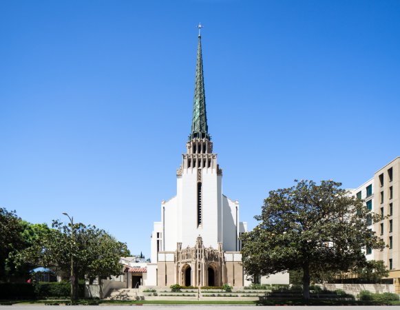 Swanky locus of my Christmas Eve revelation (Westwood United Methodist Church)