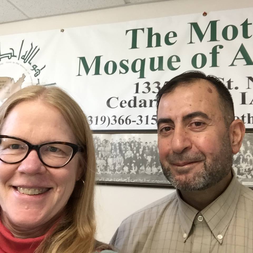 Selfie with the Imam!