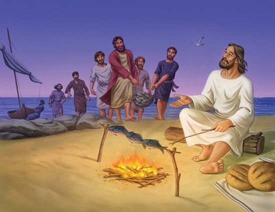 "Come and get it, fellas! Sorry I left my apron back in the tomb ...."
