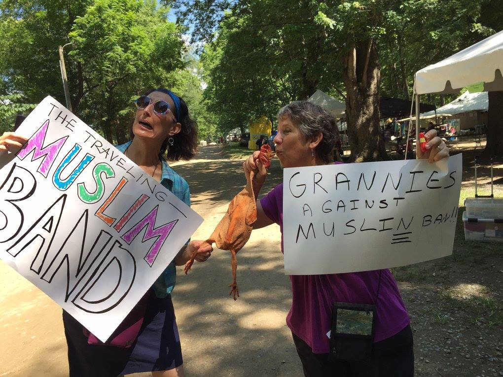 Gotta stand up for our Grannies! (And kiss the rubber chicken....)
