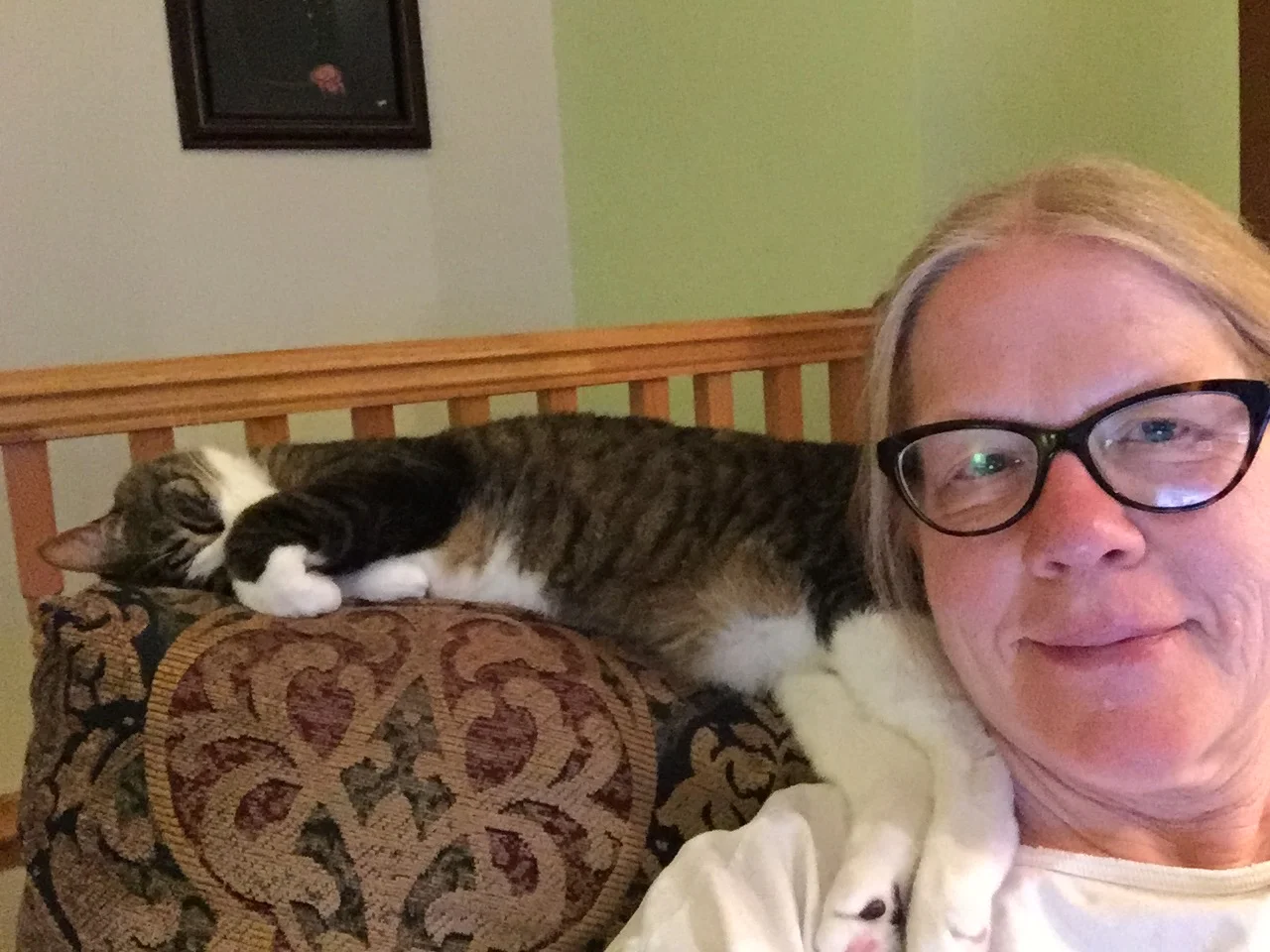 Ahhh! (Who's saying that...the cat or me??)