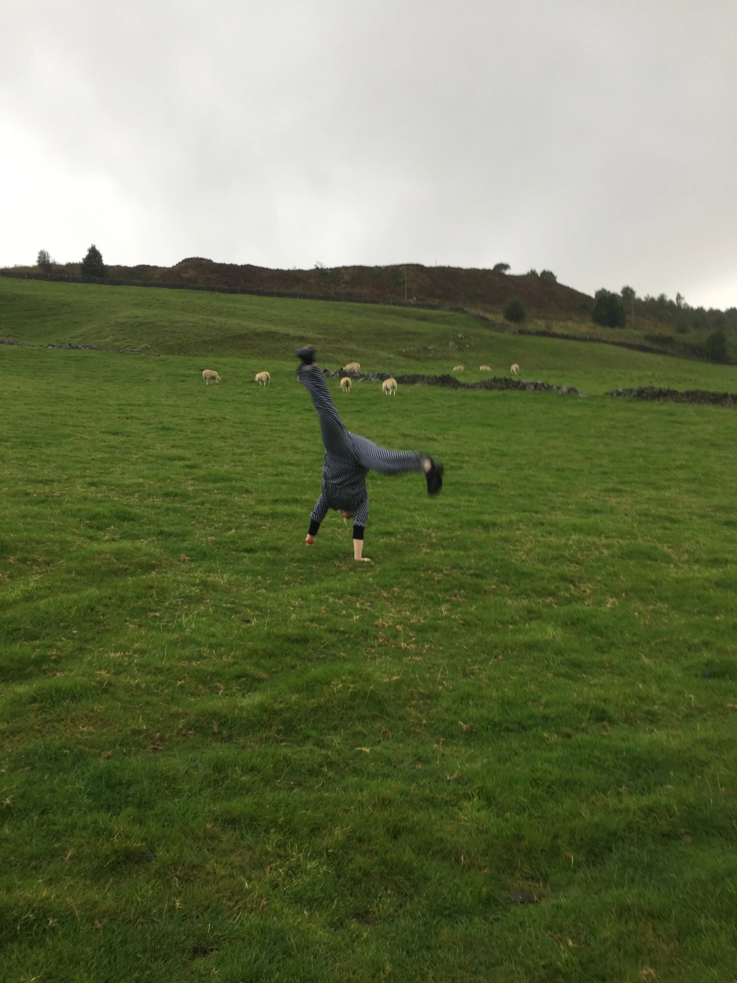 Wuthering Cartwheel in Bronte Country (Haworth)
