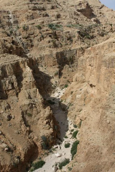 Ironically, it's in the perilous wadi's of the Holy Land that a path can actually be discerned.