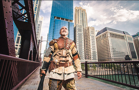 Thrilled to here highlight my brother-in-law, Henry Godinez, who recently appeared in a production of DQ in Chicago. And in this cool costume!