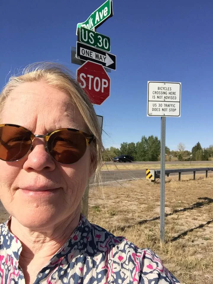This is the spot where Doug died. It spawned this warning sign. Doug was 60 when he died…I hope I will be able to carry out my 60’s in a way that would make him proud.