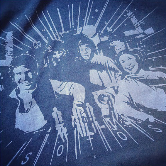 Screenprinted T-shirt for Bachelor Party - Soto Wedding