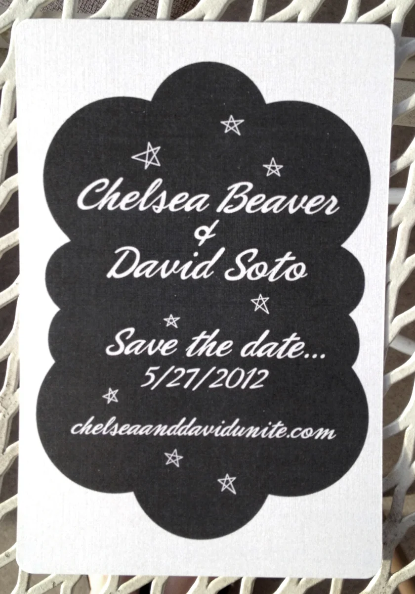 Save the Date (back) - Soto Wedding