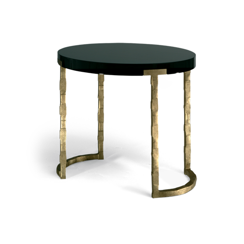 Porta Romana Alberto Oval Drum Table