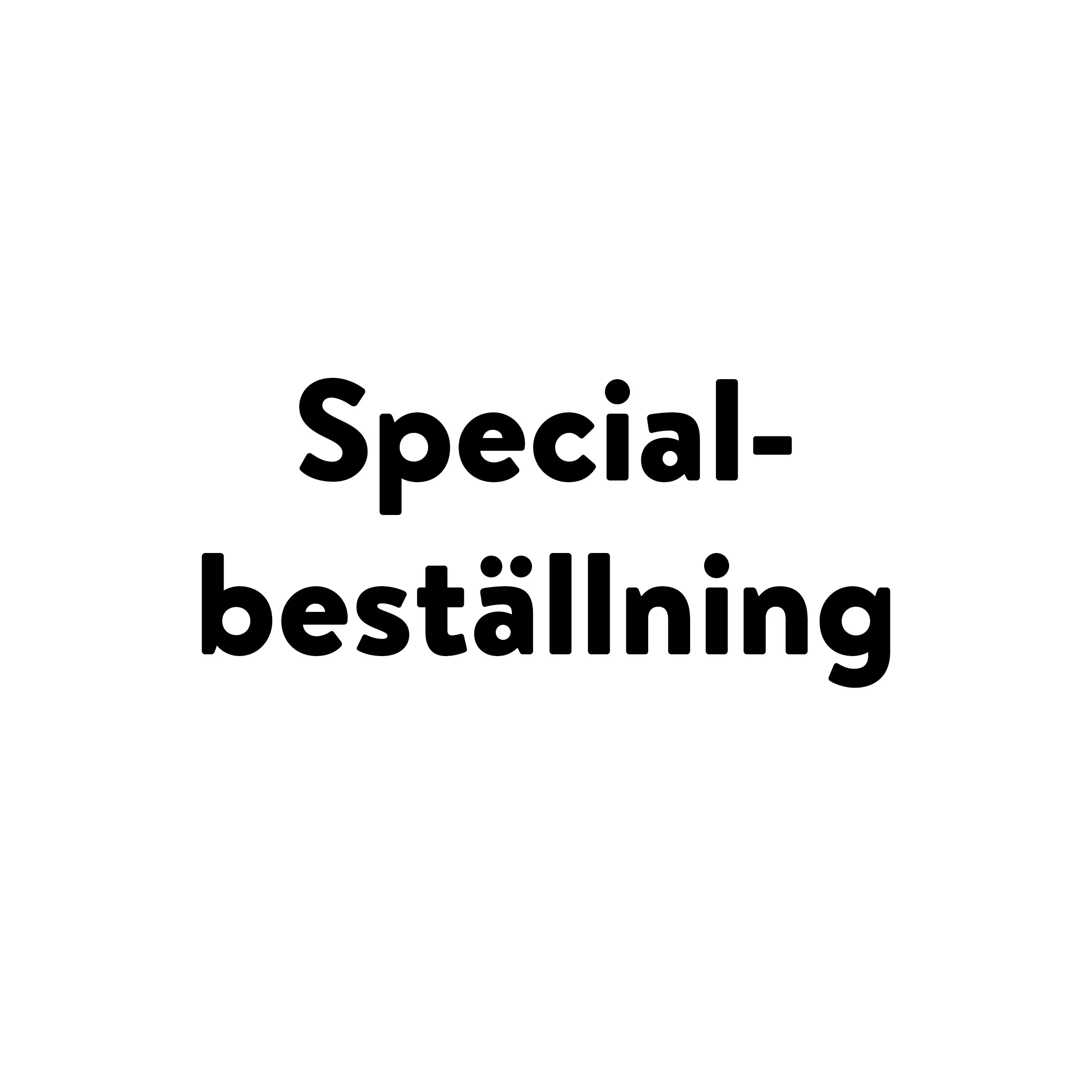 Specialbeställning