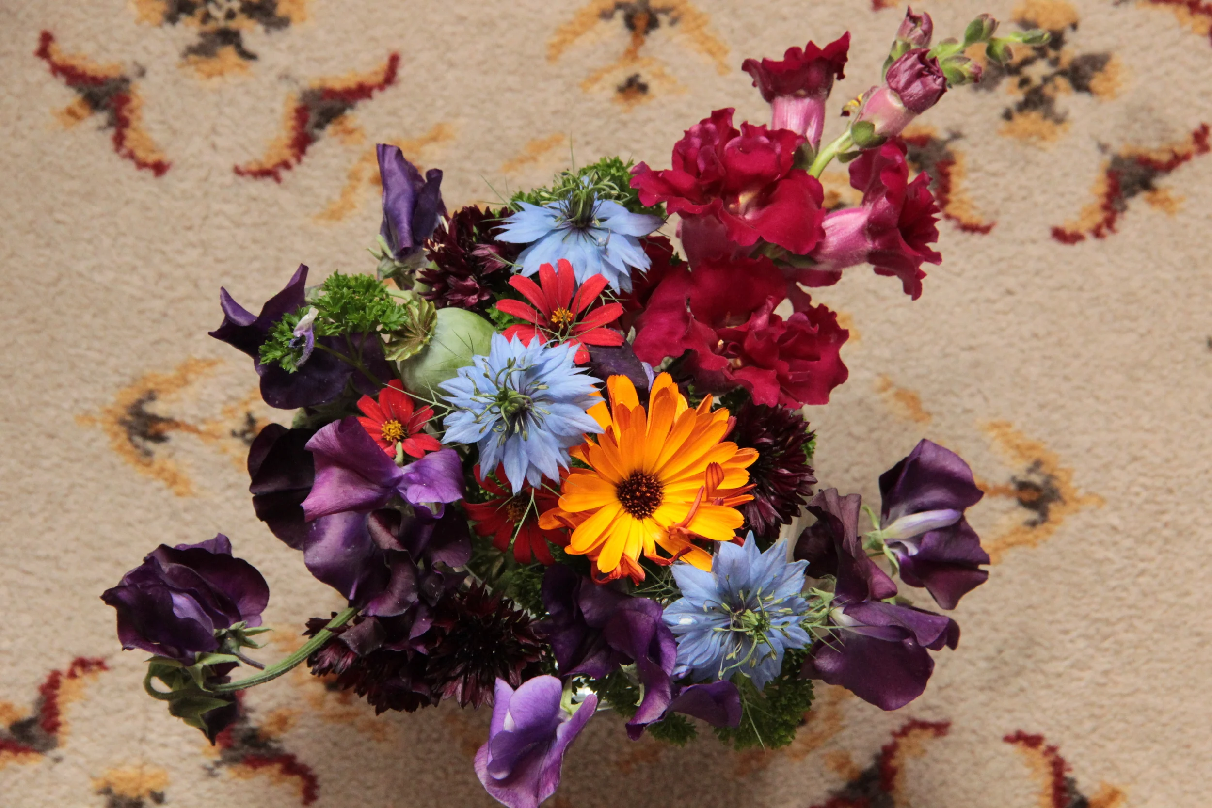  Jewel-tones  Gravetye Manor  -England 