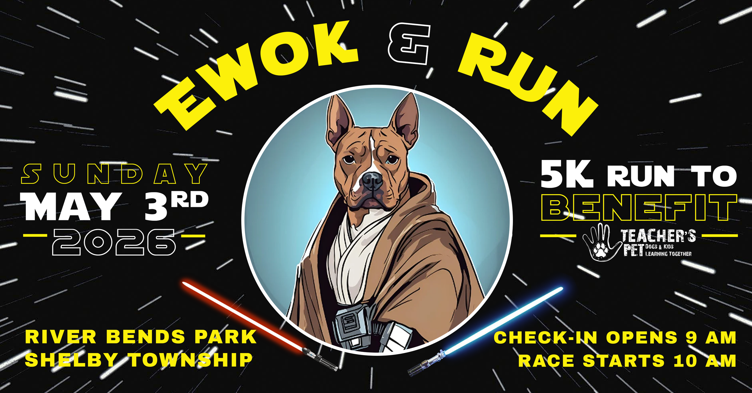 Ewok and Run 5K to benefit Teacher's Pet