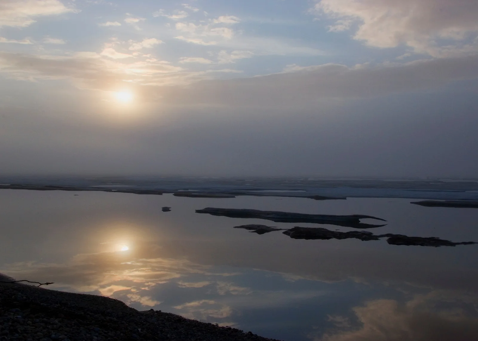      

 
  Arctic National Wildlife Refuge, Alaska (2006) - The fog begins to lift on the Beaufort Sea.
 






















     