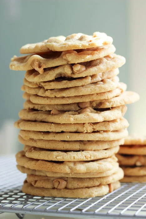the recipe: aunt lisie’s peanut butter cookies