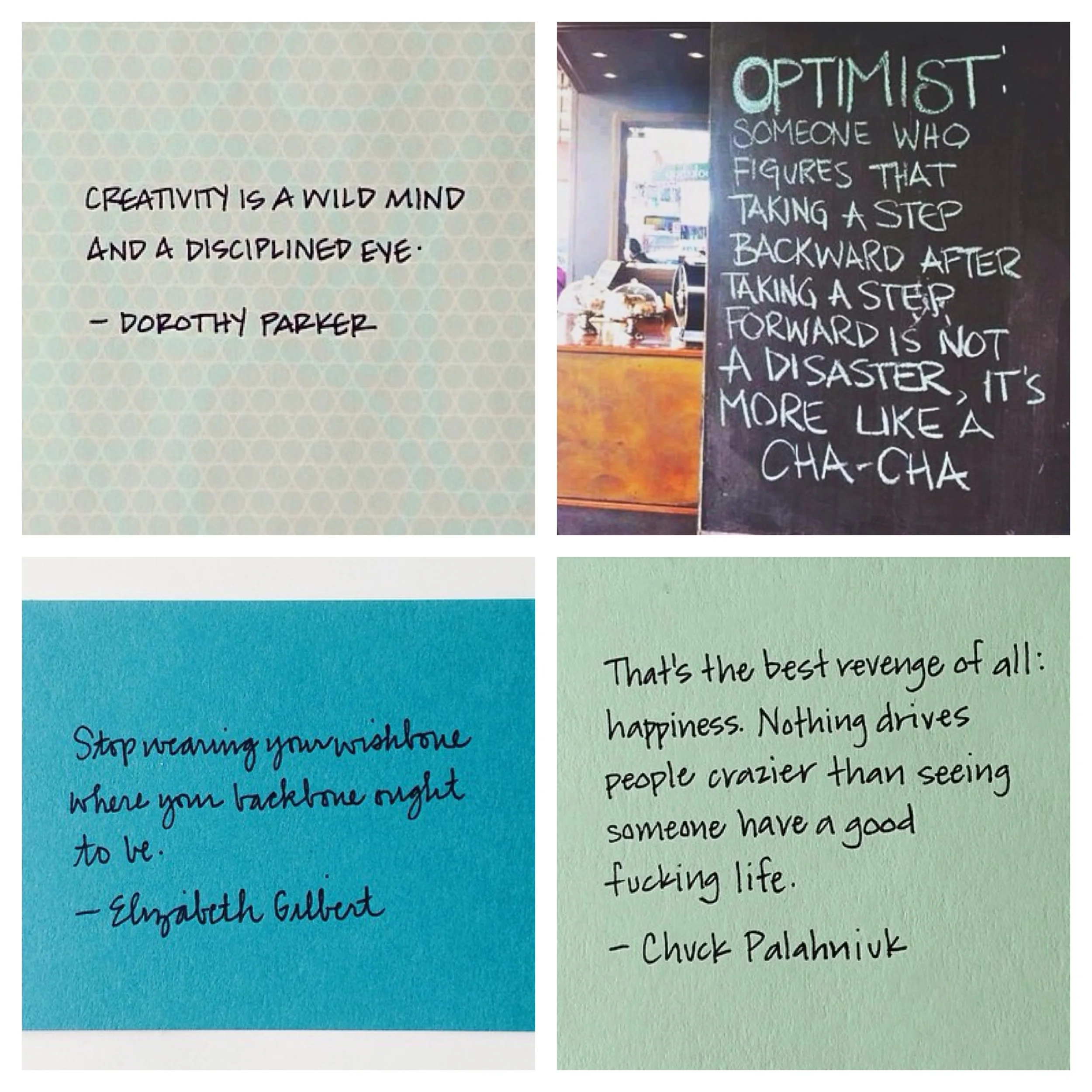 Images via (clockwise from top left): Design Crush , Dear Lizzy , Design Crush , and Design Crush
