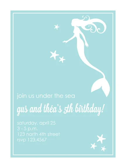 party time: the mermaid edition