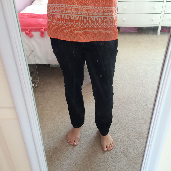 Look at that clean mirror. Geesh. 