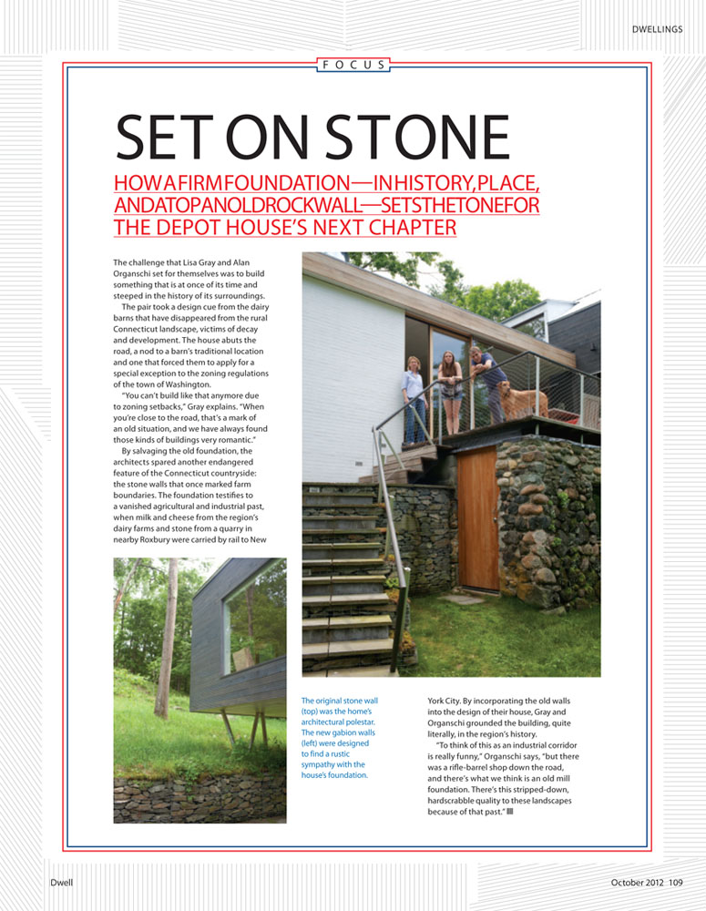 Dwell Feature Story- October Issue