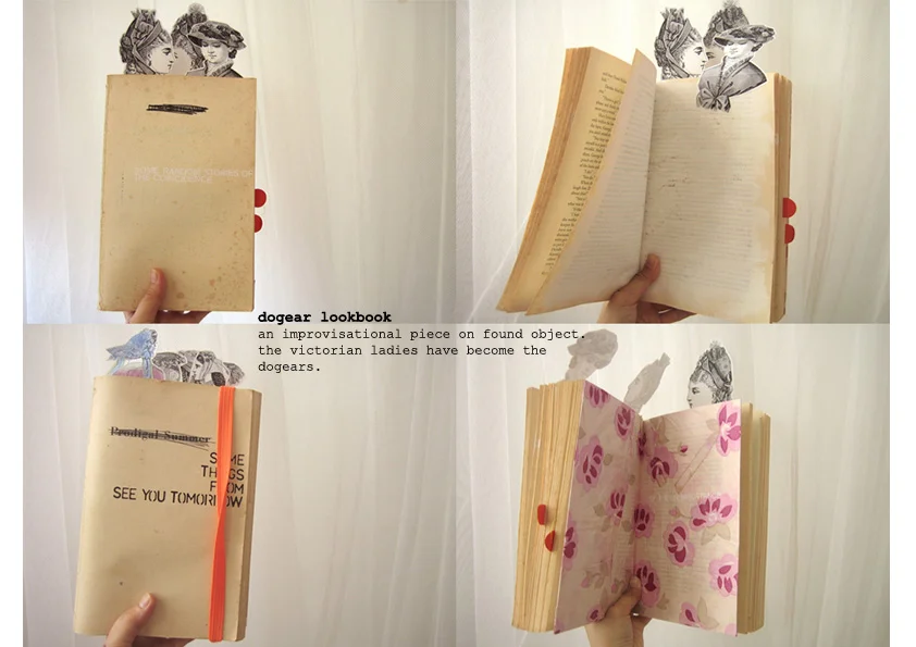 Self-initiated project: renewing old book.