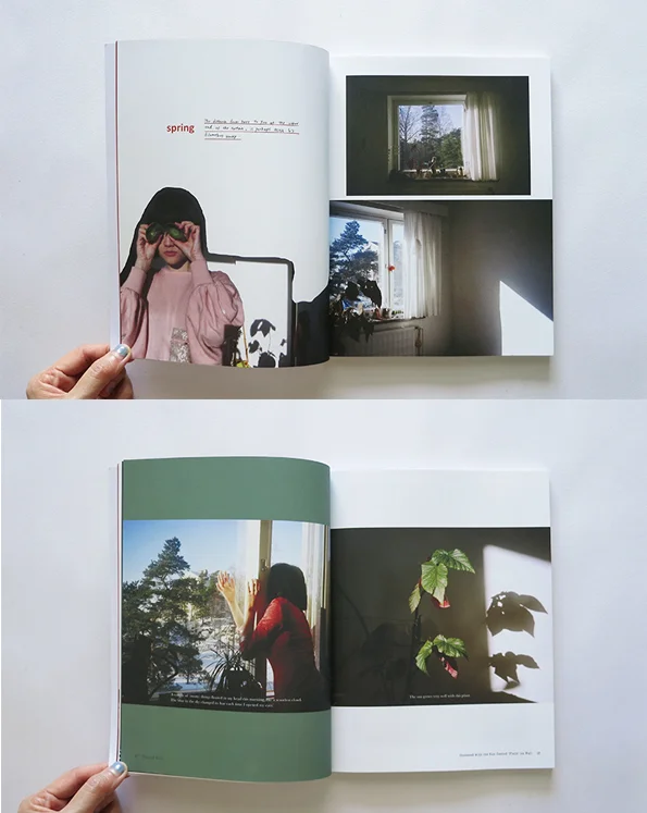Semi Private Life in Helsinki is a visual journal in four parts. It documents the every-other-day life of the artist during her years in Finland. SEMI PRIVATE LIFE IN HELSINKI (Spring issue) 95 Pages Perfect-bound Paperback 190 x 245 mm Full Colour Offset