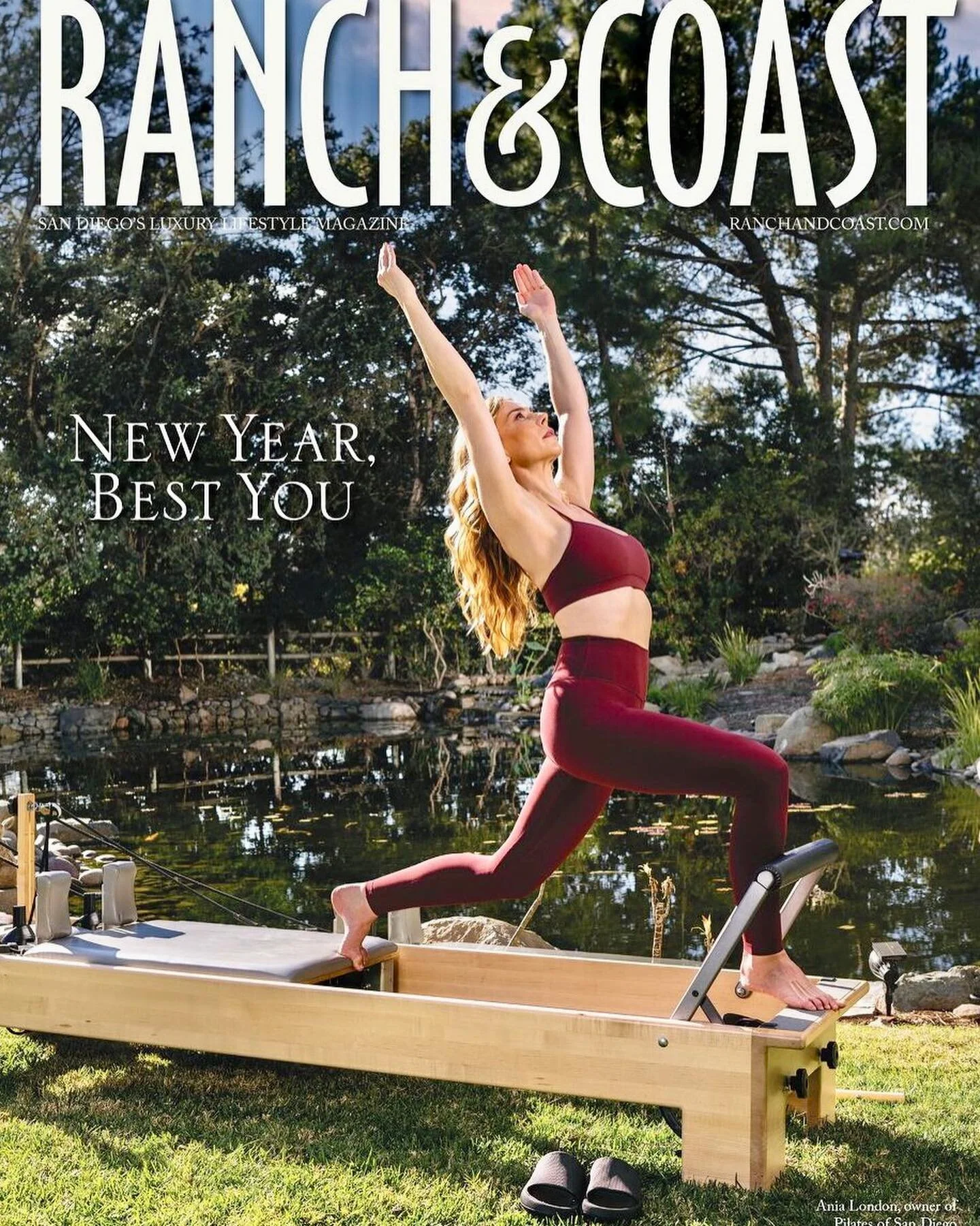 Always a fun time working with this team 🥰and what a beautiful issue of @ranchandcoast @miashiomi @bobstefanko @vincentknakal @aniaalondon featuring @pilatesofsandiego #ranchandcoastmagazine #pilatesofsandiego #makeupartist #sandiegomakeupartist #ja