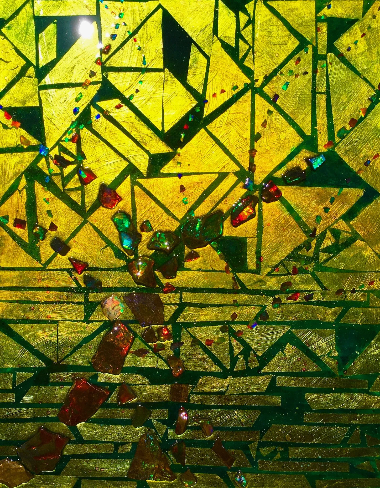 Ammolite In Nature by Cherisse Mia