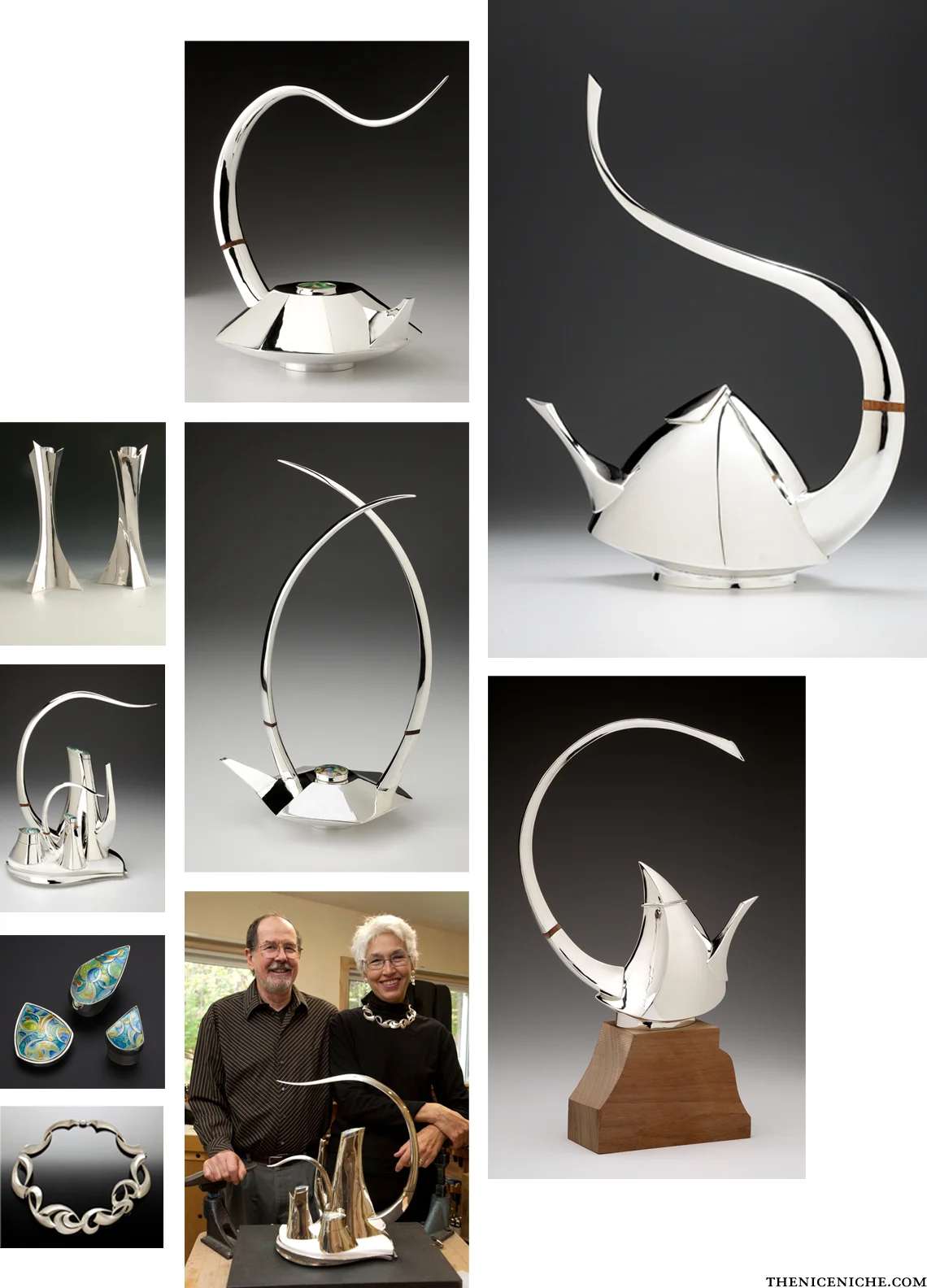 Michael & Maureen Banner Nice Niche Silversmith Feature