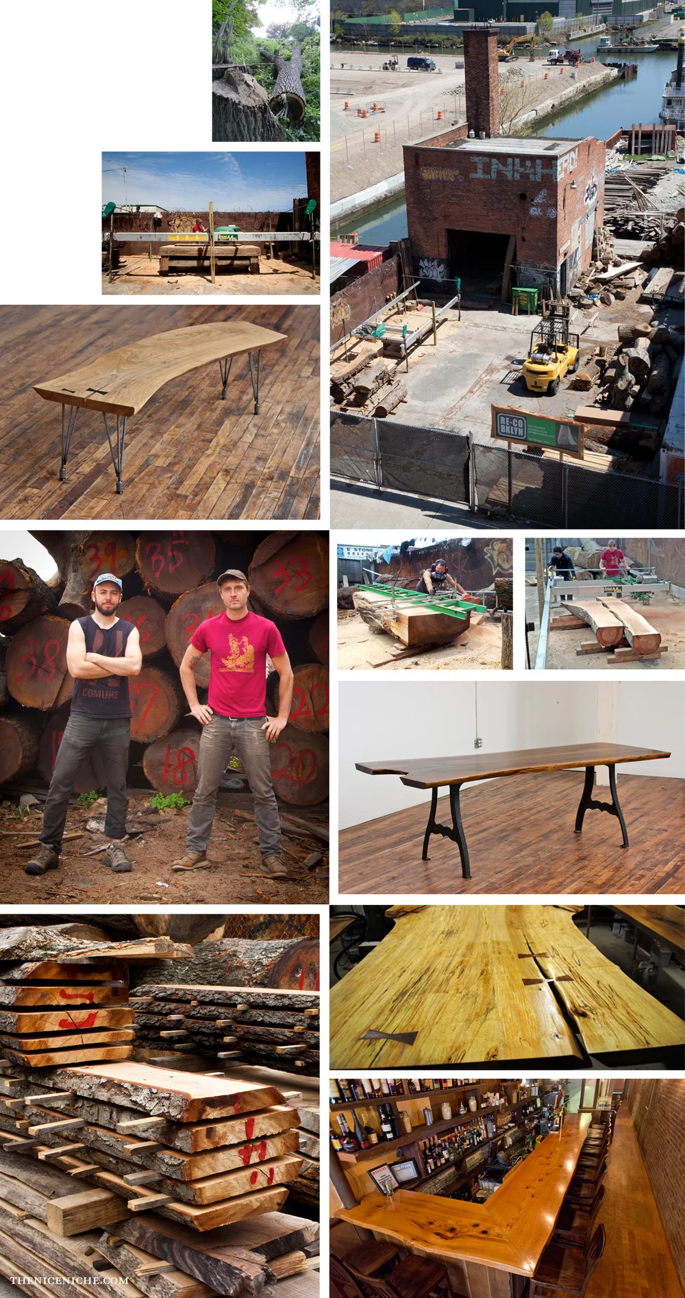 RE-CO BKLYN, Brooklyn Lumber Mill + Furniture Design