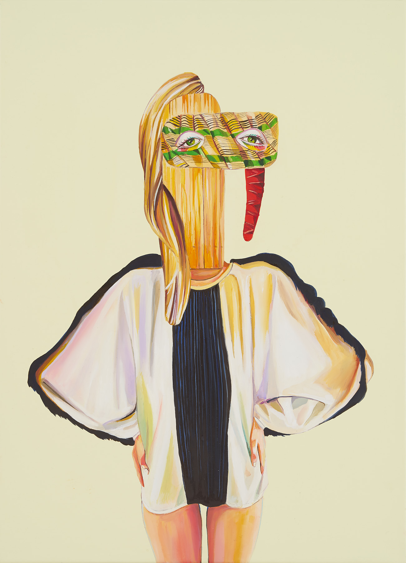 Image: Ready! 2014, oil on linen, 56 x 41cm