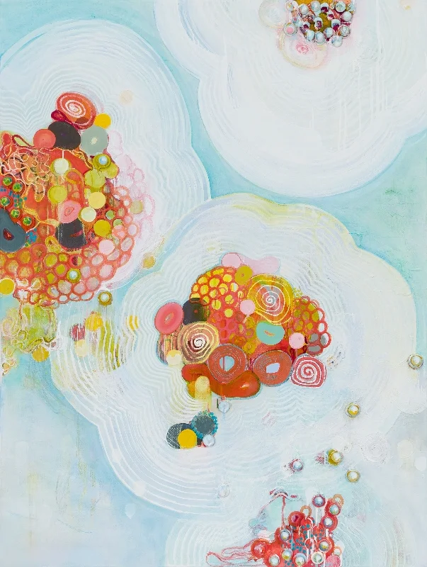 Archipelago, 40 x 30, oil on linen, 2014 by Sarah Lutz