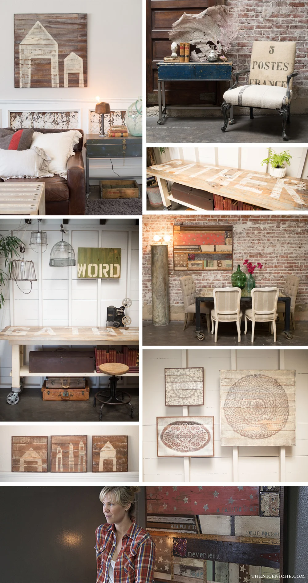 Salvage Design Co. + Heather Roth, Reclaimed Wood Artist